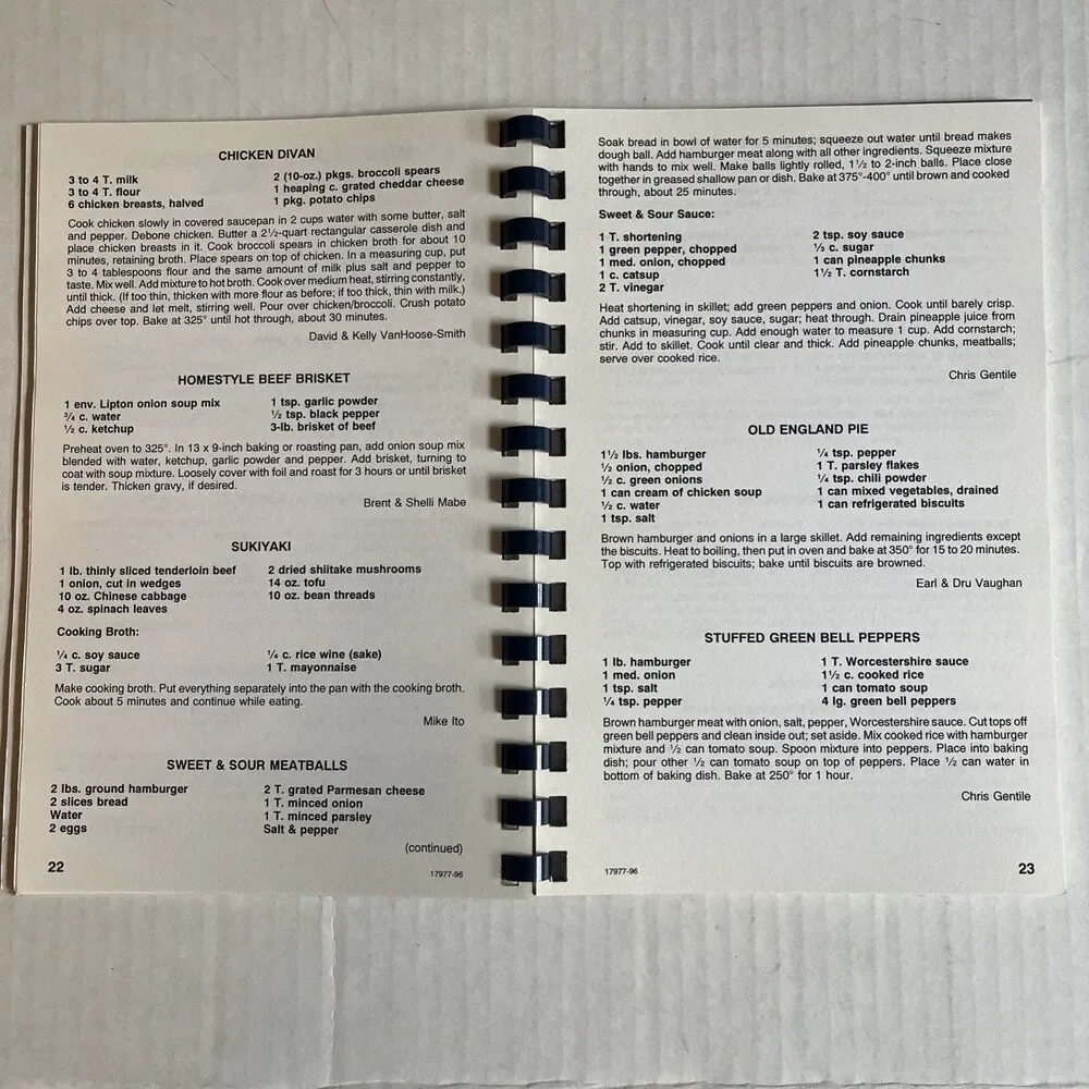 Country Goodness Baldknobbers Cook For You Cookbook 1996 Recipes Helpful Hints